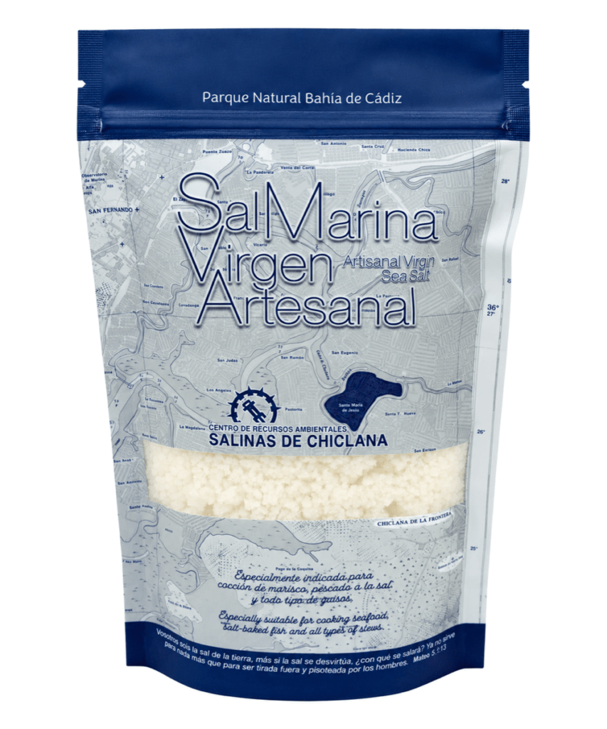 Sal Marina Virgen Artesanal Bolsa Doypack 750 g