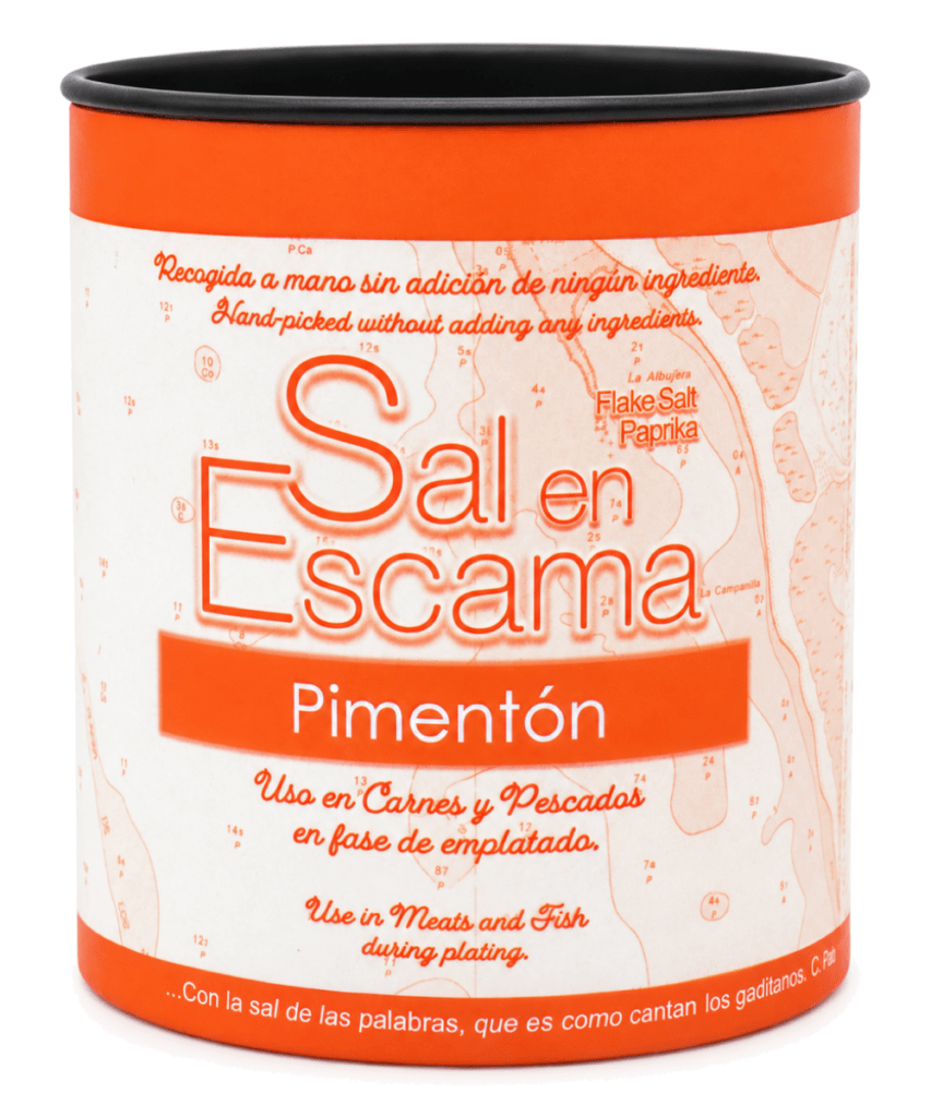 Sal en Escama Pimentón Artesanal Bote 110 g