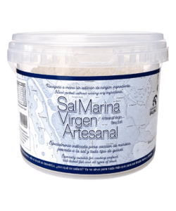 Sal Marina Virgen Artesanal Tarrina 2000 g