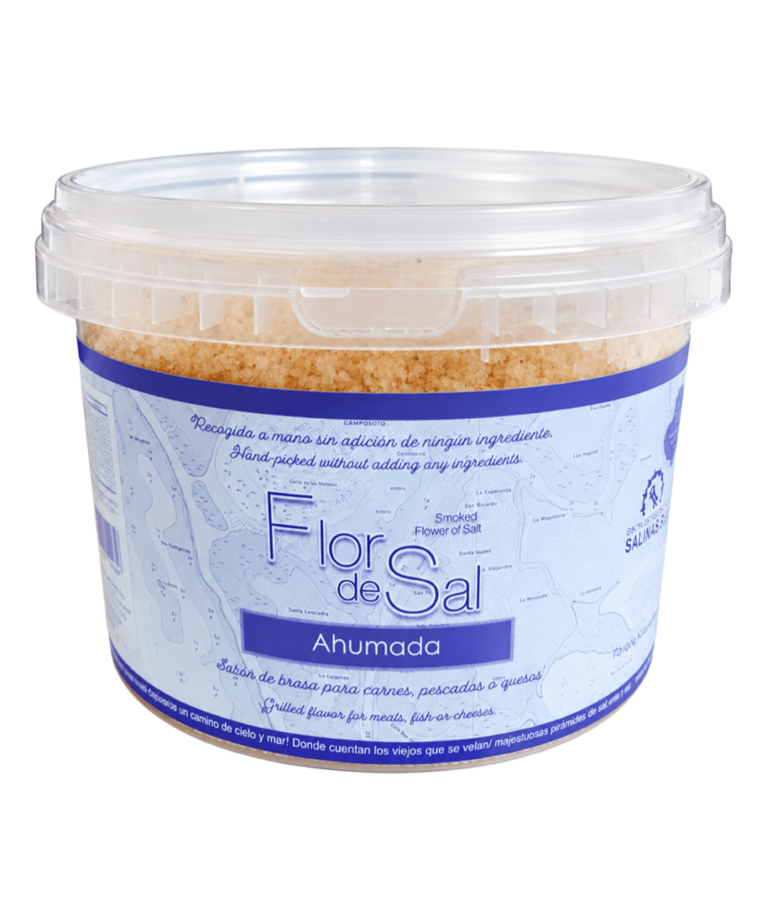 Flor de Sal Ahumada Artesanal Tarrina 1500 g