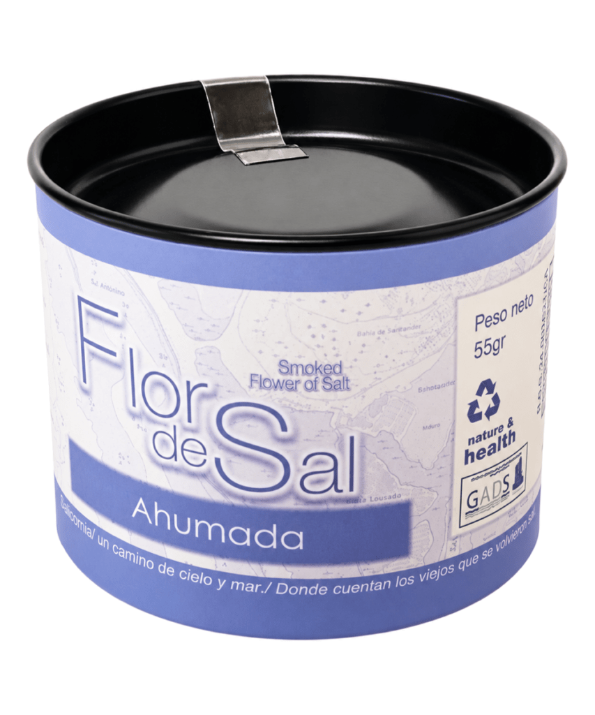Flor de Sal Ahumada Artesanal Bote 55 g