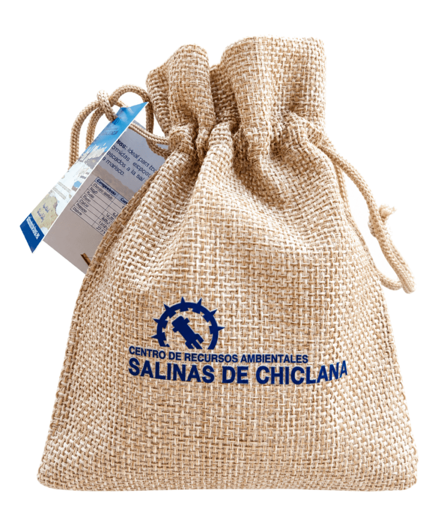 Saquito de Sal Marina Virgen Artesanal 150 g — Salinas de Chiclana